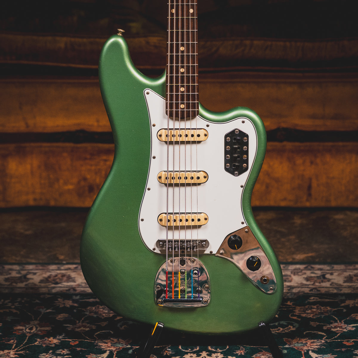 2020 Fender Custom Shop ‘60s Bass VI Journeyman Relic, Sage Green Metallic w/ OHSC - Used