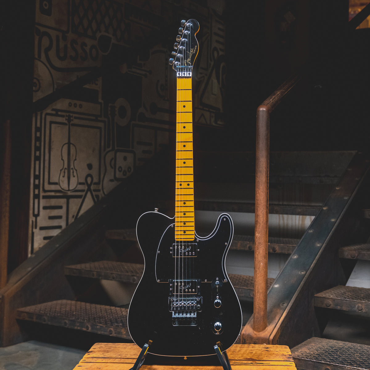 2021 Fender American Ultra Luxe Floyd Rose HH Telecaster w/OHSC - Used