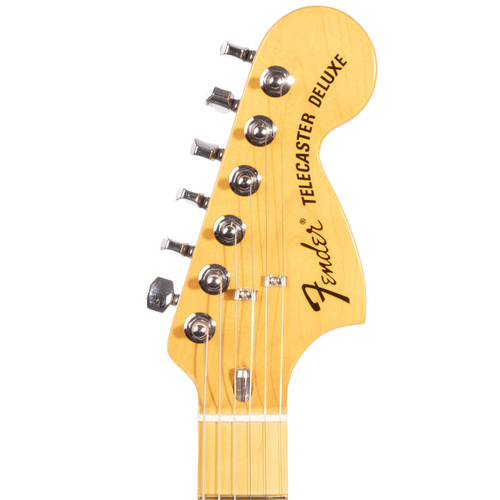 Fender American Vintage II 1975 Telecaster Deluxe Electric Guitar, Maple, Mocha