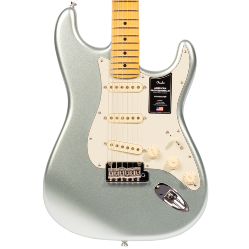Fender American Professional II Stratocaster Maple, Mystic Surf Green