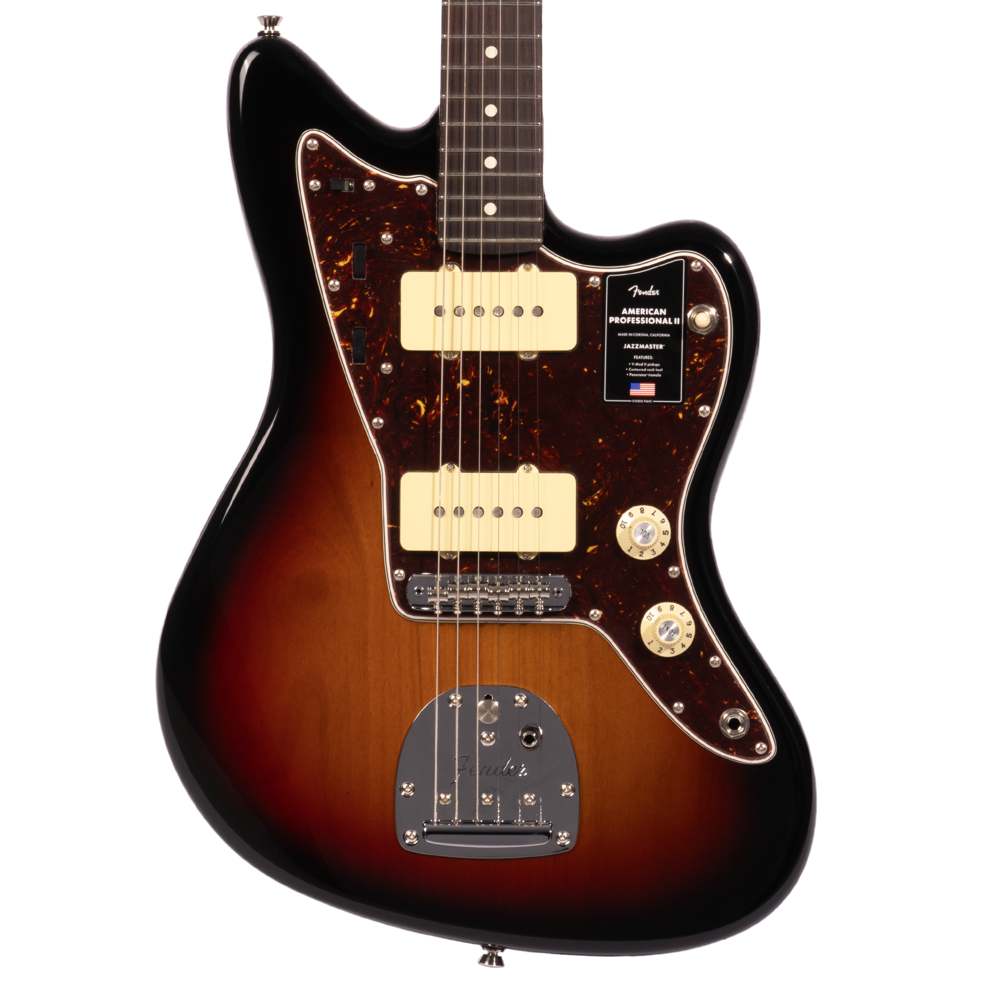 Fender American Professional II Jazzmaster Electric Guitar, Rosewood,