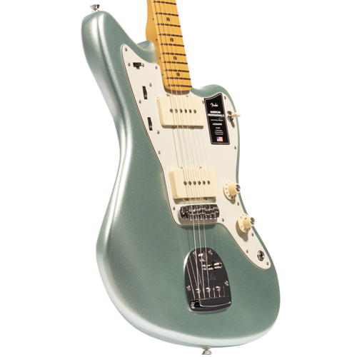 Fender American Professional II Jazzmaster Electric Guitar, Mystic Surf Green
