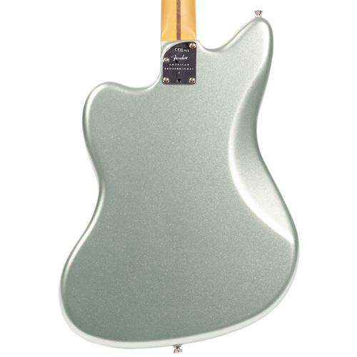 Fender American Professional II Jazzmaster Electric Guitar, Mystic Surf Green