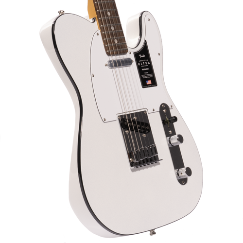 Fender American Ultra Telecaster Rosewood Fingerboard Arctic Pearl