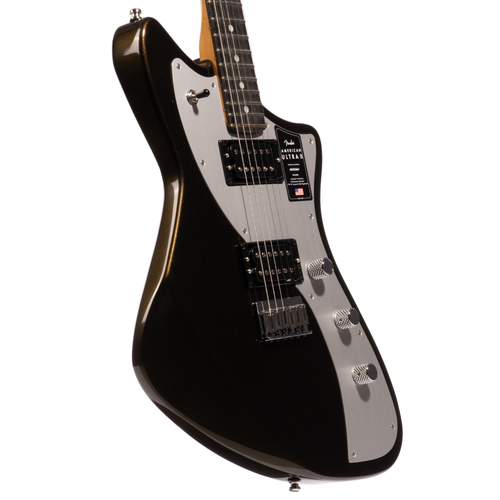 Fender American Ultra II Meteora Electric Guitar, Ebony Fingerboard, Texas Tea