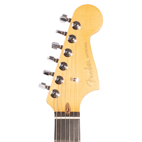 Fender American Ultra II Meteora Electric Guitar, Ebony Fingerboard, Texas Tea