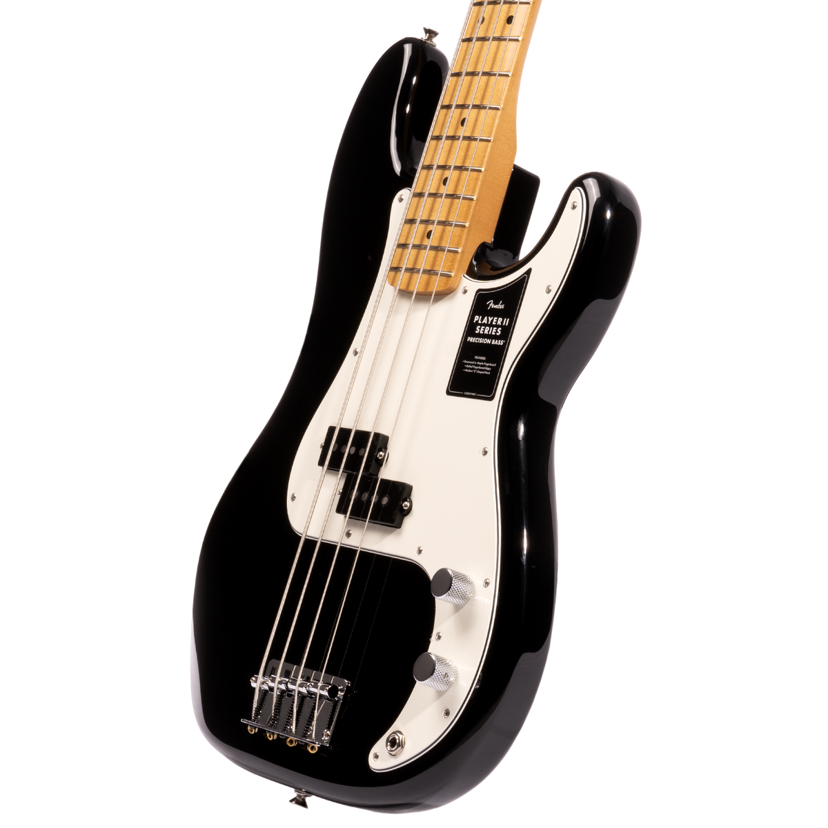 Fender Player II Precision Bass Guitar, Maple Fingerboard, Black