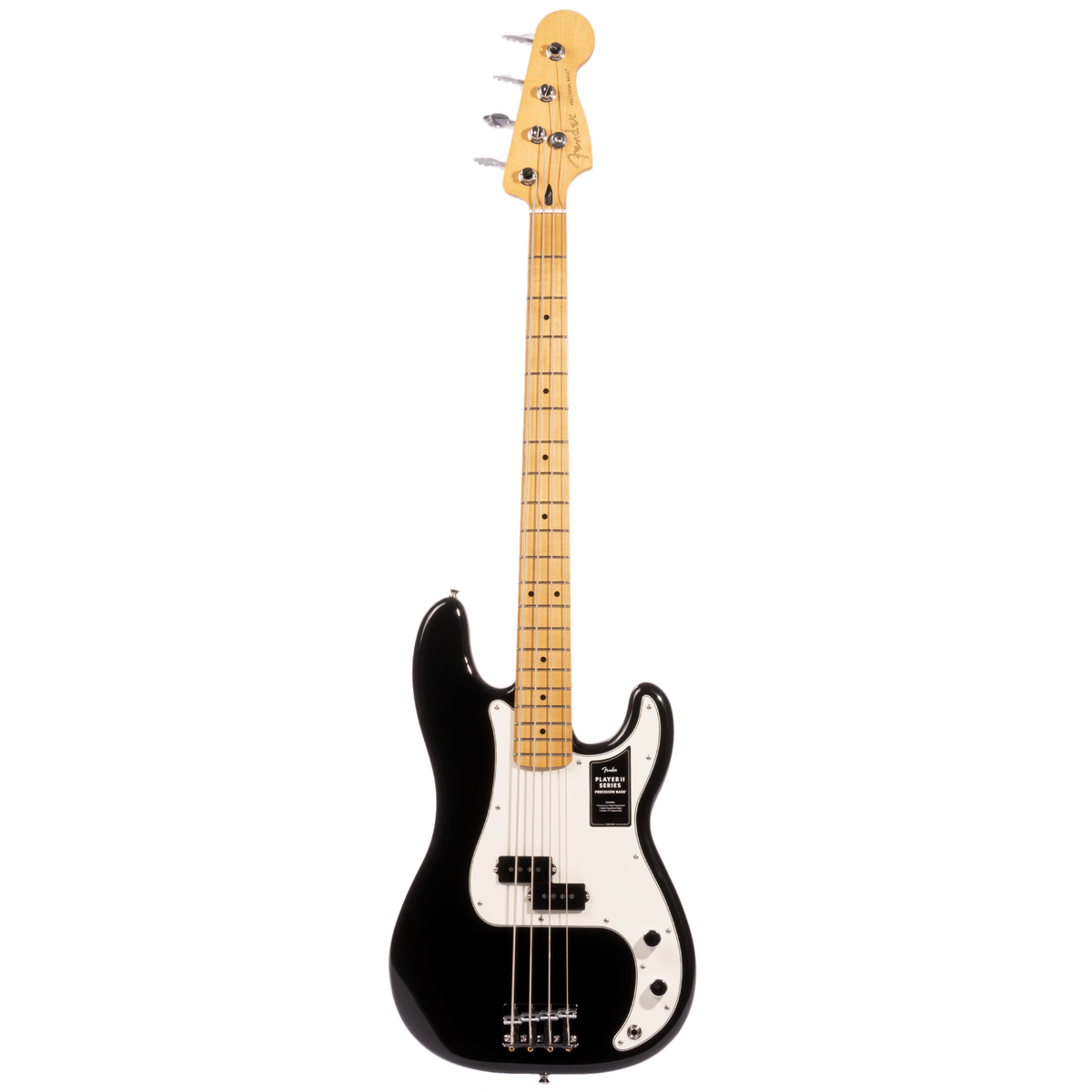 Fender Player II Precision Bass Guitar, Maple Fingerboard, Black