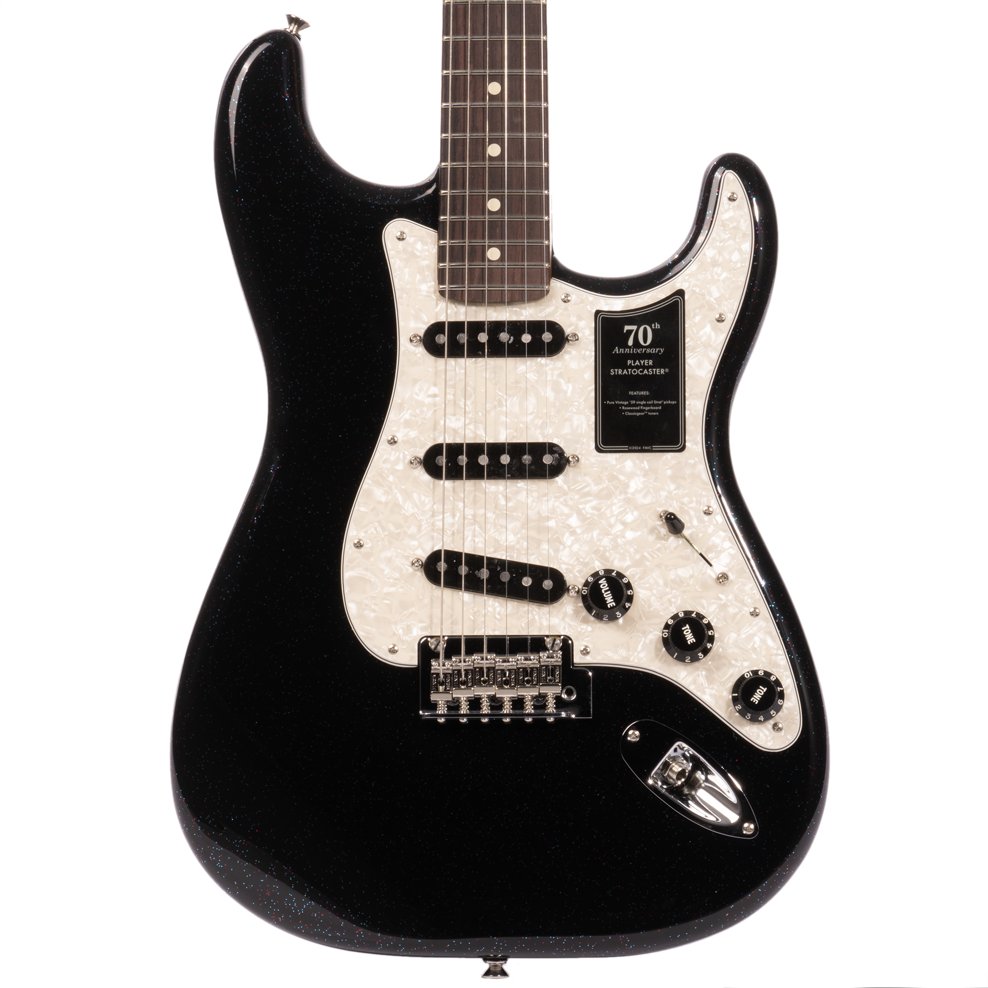 Fender 70th Anniversary Player Stratocaster Electric Guitar, Rosewood