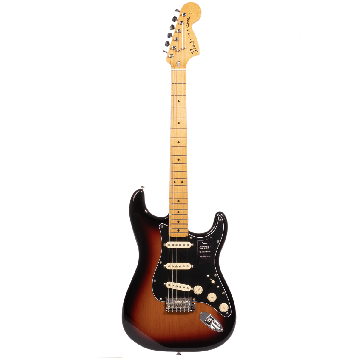 Fender Vintera II ‘70s Stratocaster Electric Guitar, Maple Fingerboard, 3-Color Sunburst