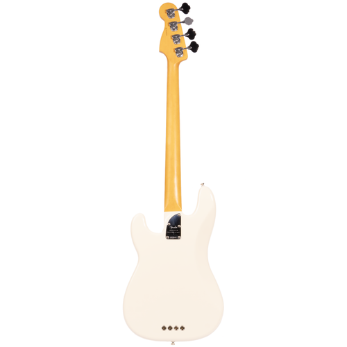 Fender American Professional II Precision Bass Guitar, Maple Fingerboard, Olympic White