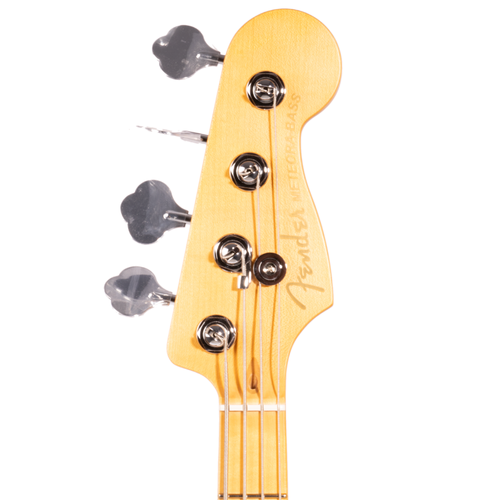 Fender American Ultra II Meteora Bass Guitar, Maple Fingerboard, Solar Flare