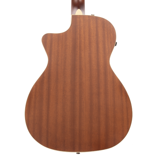 Fender Newporter Player Acoustic-Electric Guitar, Walnut Fingerboard, Surf Green