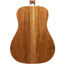 Fender King Vintage Acoustic-Electric Guitar, Aged Natural w/ Case
