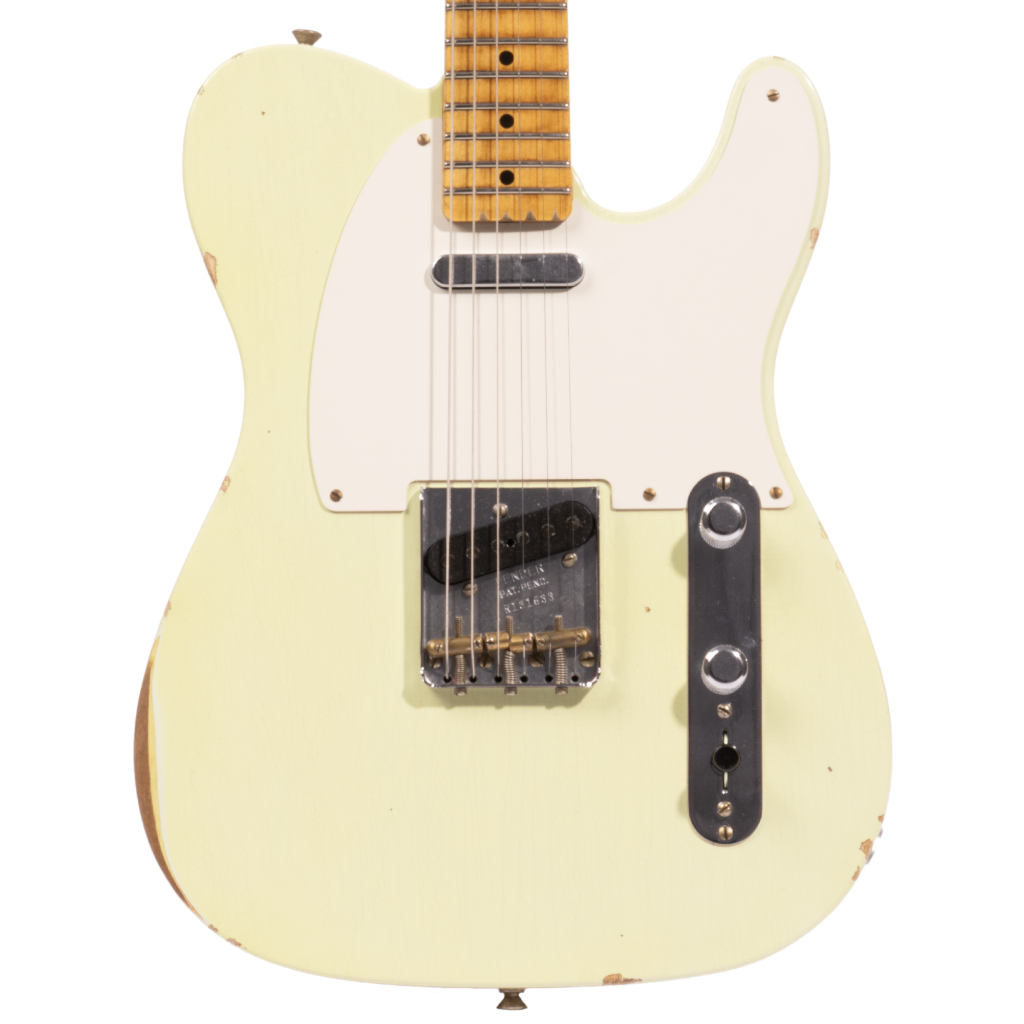 Fender Custom Shop 50's Telecaster, Reverse Control Plate, Relic Aged
