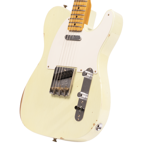 Fender Custom Shop 50's Telecaster, Reverse Control Plate, Relic Aged Tomatillo Green