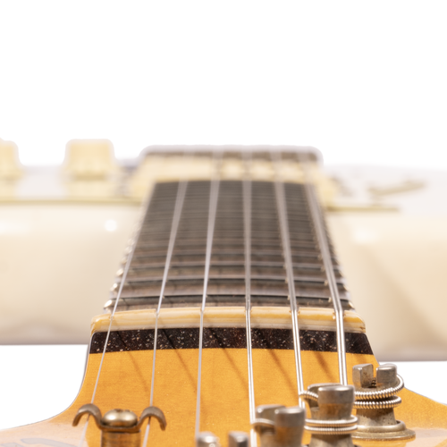 Fender Custom Shop '64 Stratocaster Journeyman Relic Electric Guitar, Aged Olympic White