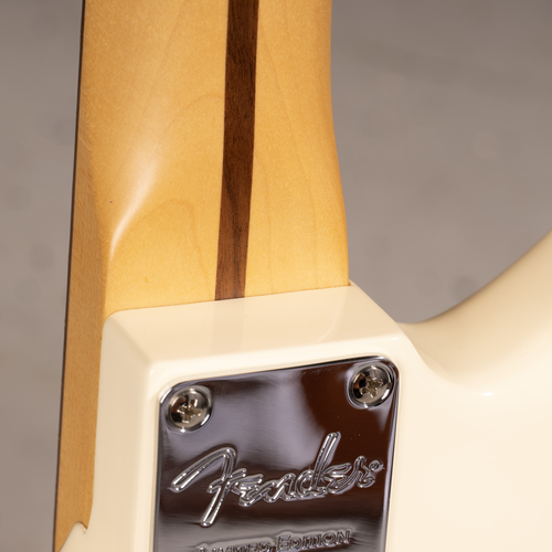 2016 Fender American Special Limited Edition Jazzmaster Electric Guitar, Olympic White w/ OHSC