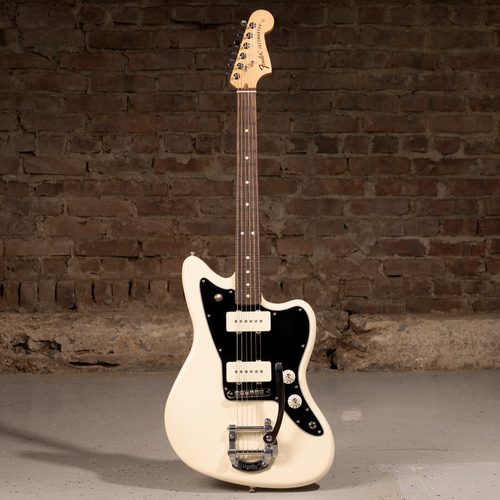 2016 Fender American Special Limited Edition Jazzmaster Electric Guitar, Olympic White w/ OHSC