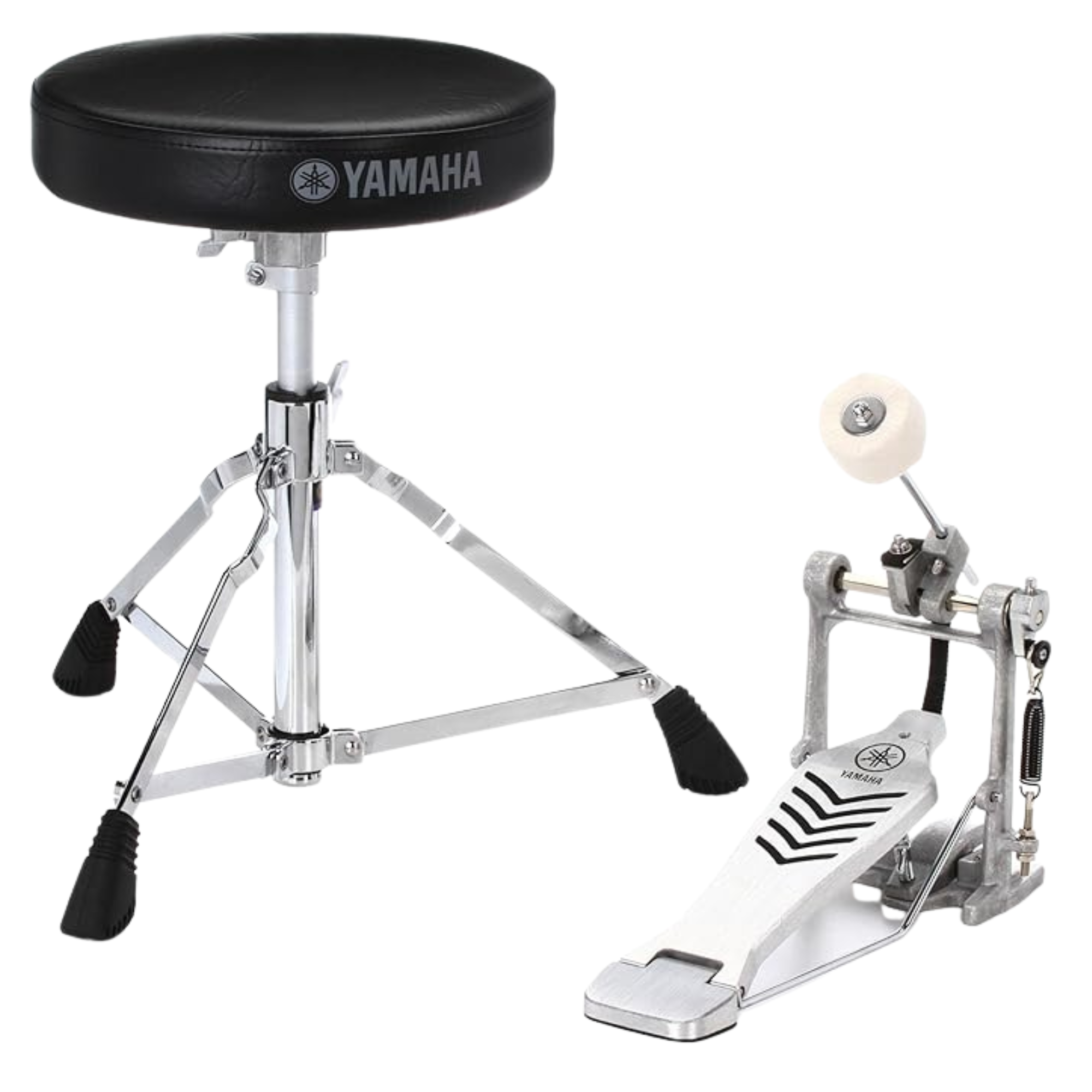 Yamaha FPDS2A Bass Drum Pedal and Drum Throne Package