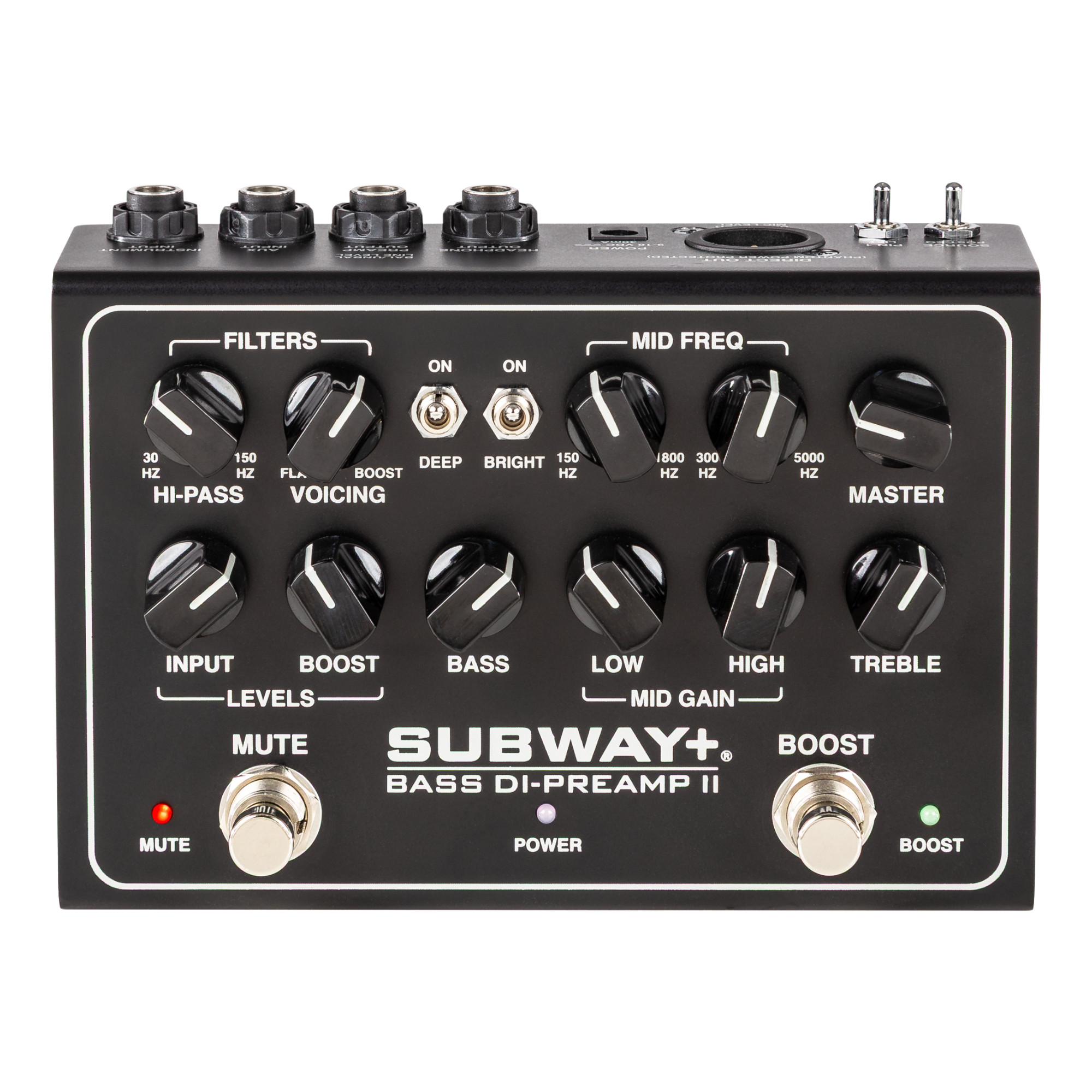 Mesa Boogie Subway+ Bass DI-Preamp II Effect Pedal