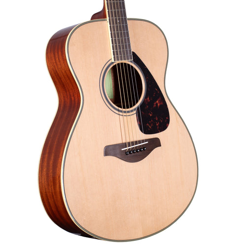 Yamaha FS820 Small Body Folk Acoustic Guitar with Solid Sitka Spruce Top
