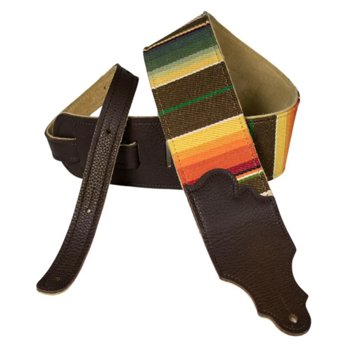 Franklin Strap 3” Soft Saddle Blanket Strap, Chocolate