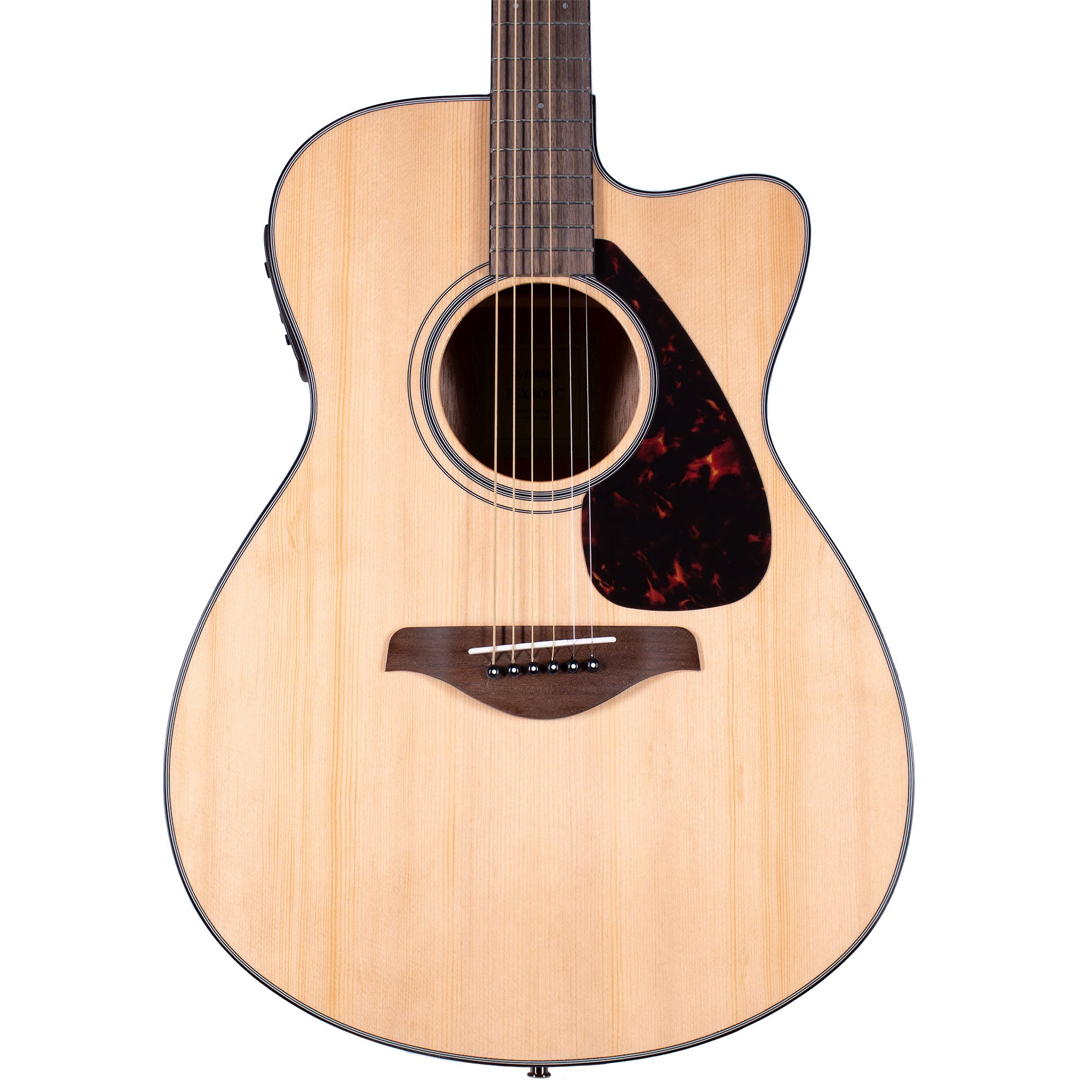 Yamaha FSX800C Solid Top Small Body Cutaway Natural