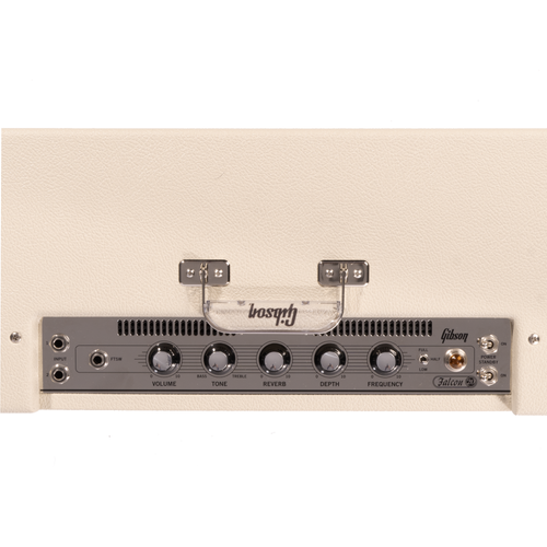 Gibson Falcon 20, 1x12 Combo Amp, Cream Bronco, Oxblood Grille