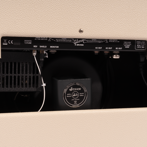 Gibson Falcon 20, 1x12 Combo Amp, Cream Bronco, Oxblood Grille