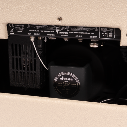Gibson Falcon 5, 1x10 Combo Amp, Cream Bronco, Oxblood Grille