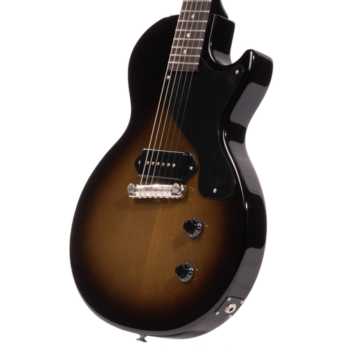 Gibson Les Paul Junior Electric Guitar, Vintage Tobacco Burst w/Hardshell Case