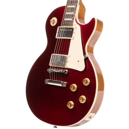 Gibson Les Paul Standard ‘50s Plain Top Electric Guitar, Sparkling Burgundy