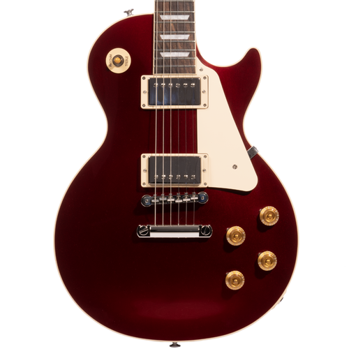 Gibson Les Paul Standard ‘50s Plain Top Electric Guitar, Sparkling Burgundy