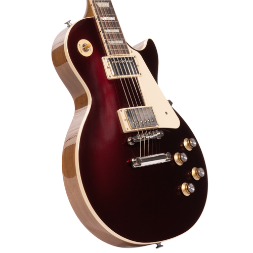 Gibson Les Paul Standard ‘60s Plain Top Electric Guitar, Sparkling Burgundy