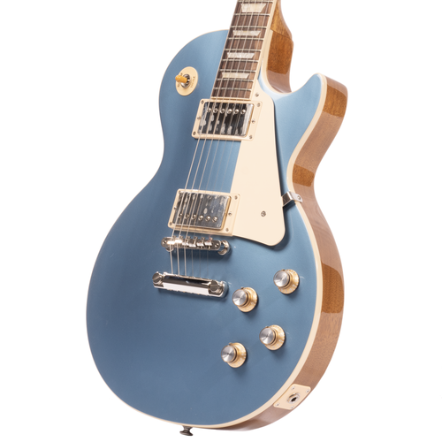 Gibson Les Paul Standard ‘60s Plain Top Electric Guitar, Pelham Blue