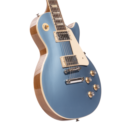 Gibson Les Paul Standard ‘60s Plain Top Electric Guitar, Pelham Blue