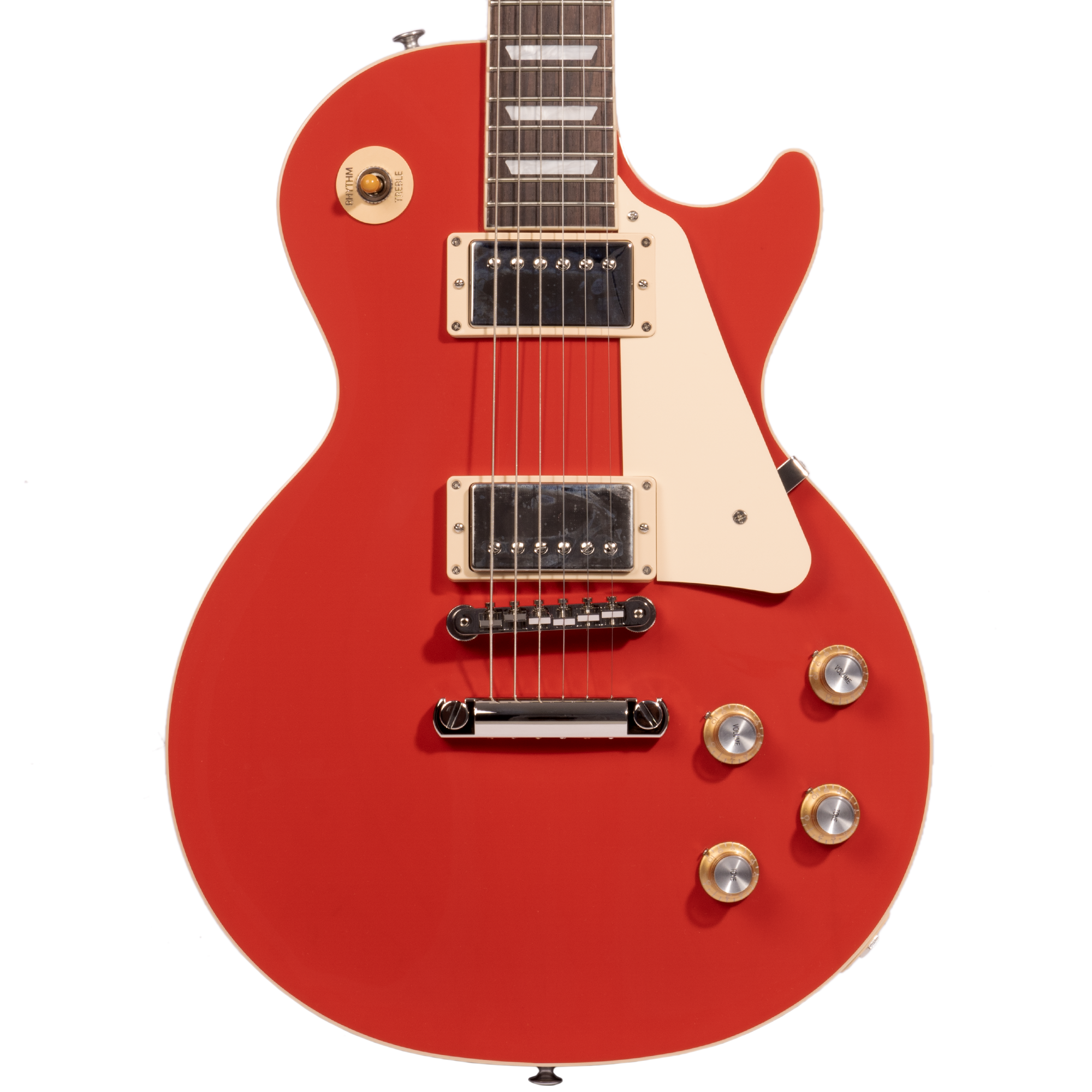 Gibson Les Paul Standard '60s Plain Top Electric Guitar, Cardinal Red, image size:2000x2000