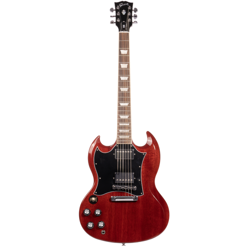 Gibson SG Standard Electric Guitar, Left-handed, Heritage Cherry with Hardshell Case