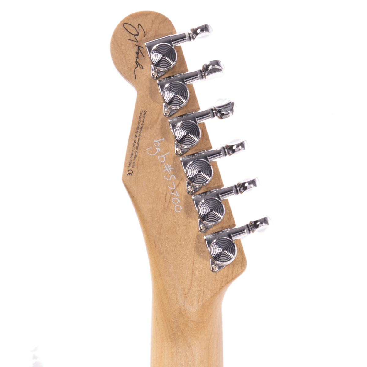 Reverend Greg Koch Signature Gristlemaster Electric Guitar, Roasted Neck, Blucifer