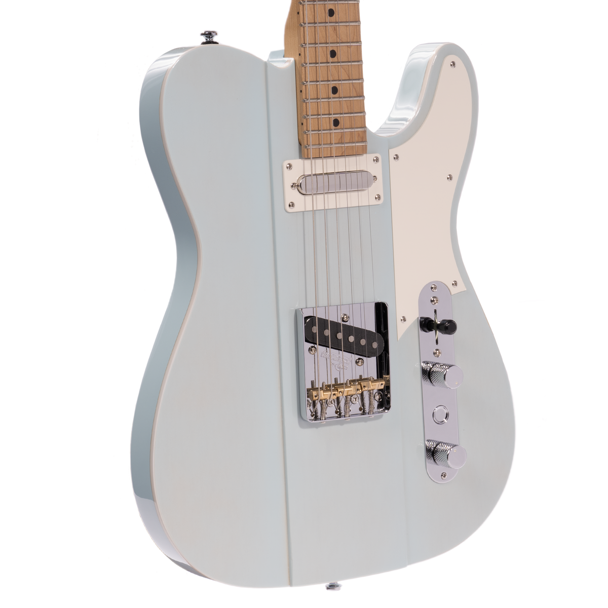 Reverend Greg Koch Signature Gristlemaster Electric Guitar, Roasted Neck, Blucifer