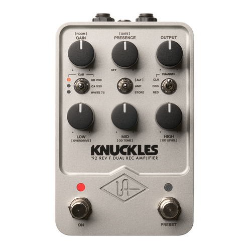 Universal Audio Knuckles '92 Dual Rec Amplifier Effect Pedal