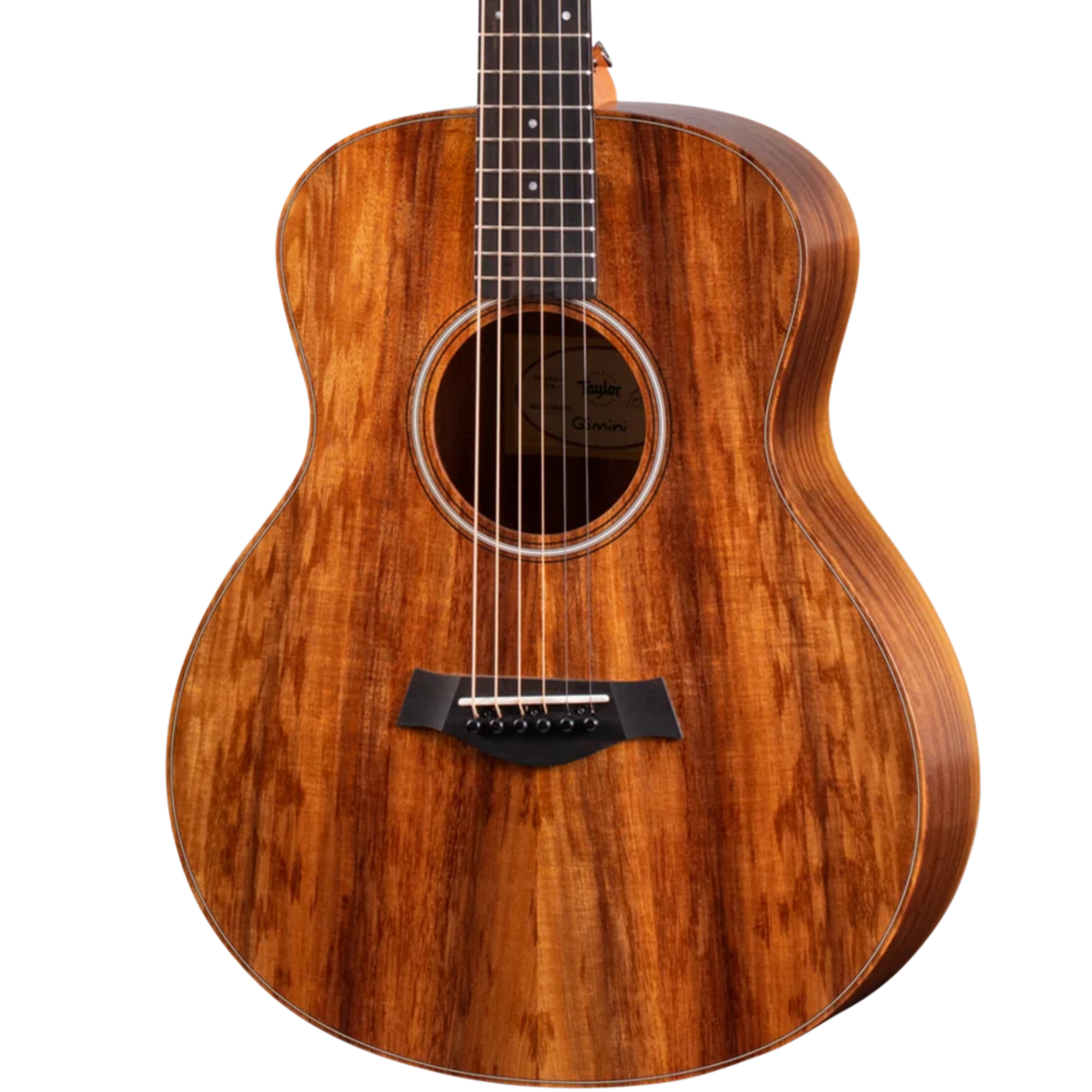 Taylor GS Mini-E Koa Acoustic-Electric Guitar with Onboard ES-B Pickup System, Natural