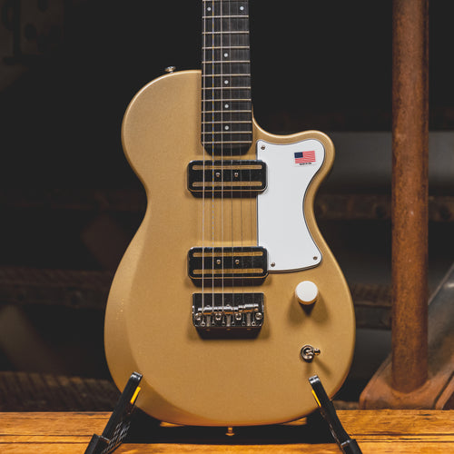 2021 Harmony Juno Electric Guitar, Champagne w/SC - Used