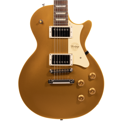Heritage Custom Shop Core Collection H-150 Electric Guitar, Non-Aged Gold Top