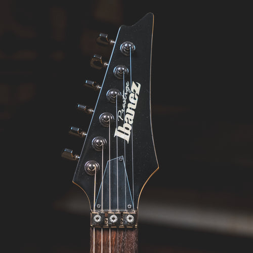 2008 Ibanez S5470 Prestige Electric Guitar, Transparent Black Burst w/OHSC - Used