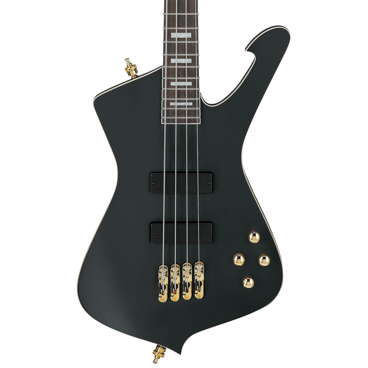 Ibanez ICB620 Iceman Electric Bass, Black Flat
