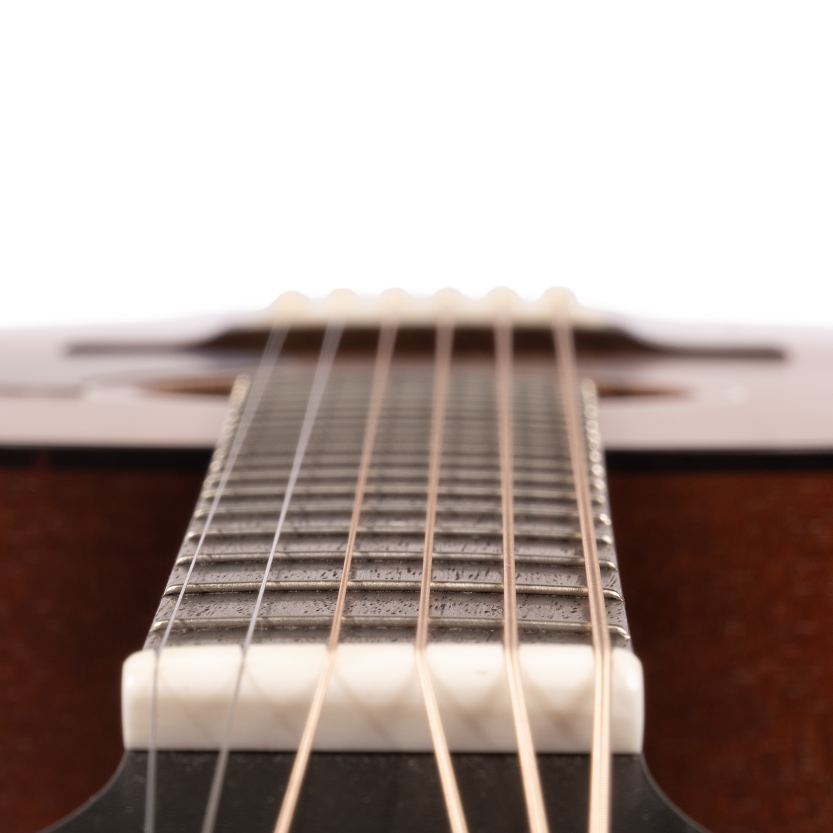 Iris Guitar Company CH Model Small Body Acoustic Guitar, Redwood Top, Natural