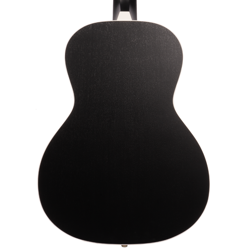 Iris Guitar Company MS-00 Acoustic Guitar, Sitka Spruce/Mahogany, Black, w/Hard Case