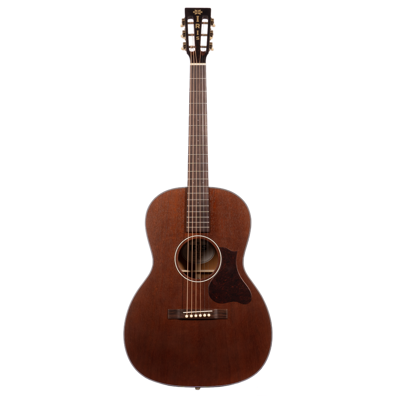 Iris Guitar Company RCM-000 Model All Mahogany Acoustic Guitar w/ Slotted Headstock, Natural